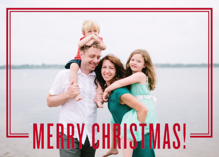 Christmas Exclamation - Christmas Card by Jonathan Adler