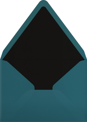 Terrazzo Pattern Invitation Envelope