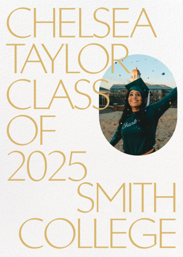 Captured Moment - Graduation Announcement by Both