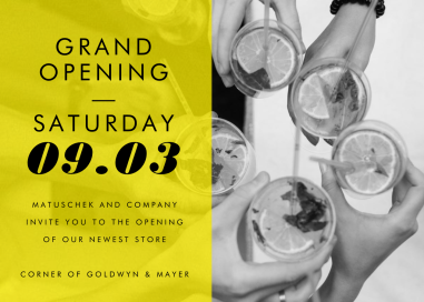 Horizontal Split - Launch Party Invitation by Paperless Post