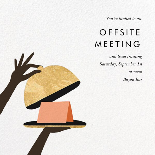 Cloche - Invitation by Rifle Paper Co.