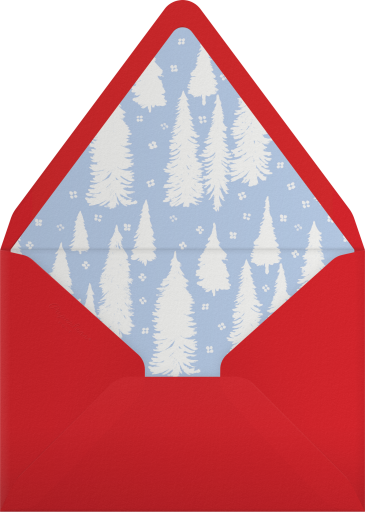 Poinsettia Party - Nathalie Lété Envelope