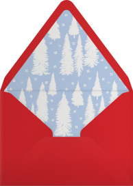 Poinsettia Party - Nathalie Lété Envelope