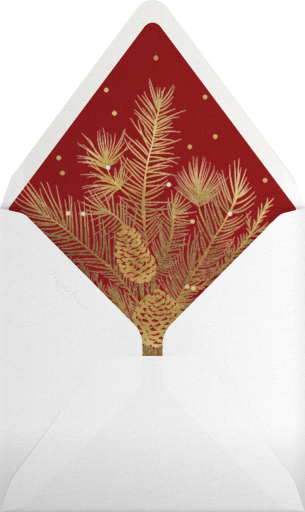 Holiday Partridge - Paperless Post Envelope