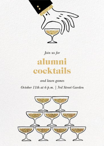 The Great Pyramid - Alumni Event Invitation by Paperless Post