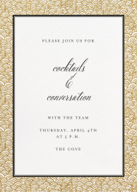 Naive Wave - Cocktail Party Invitation by Paperless Post