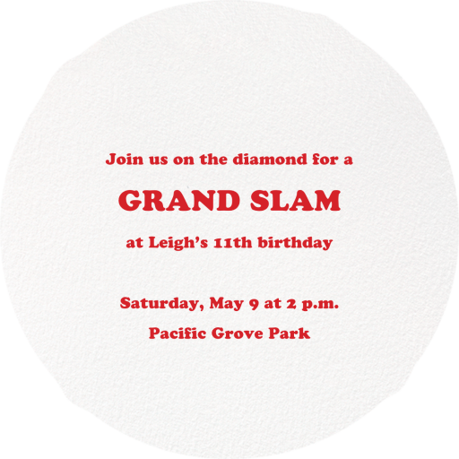 Baseball - Sports Invitation by Paperless Post - Back