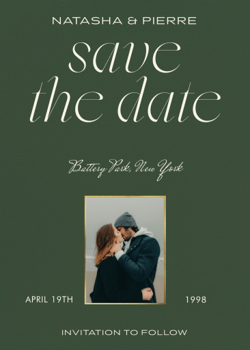 Warm Welcome - Save the Date by Paperless Post