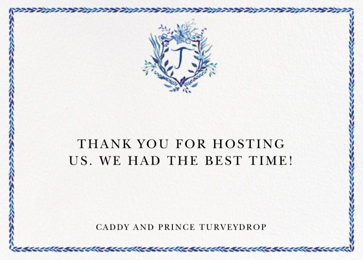Orleans Family Crest Stationery - Stationery by Happy Menocal