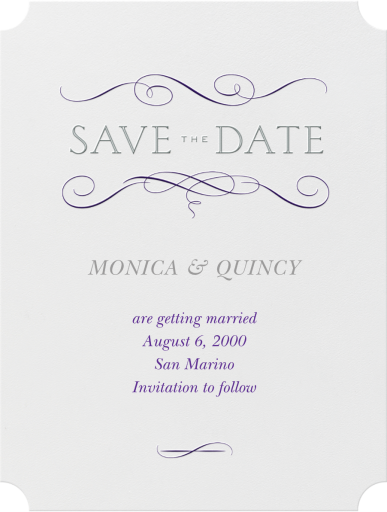 Anjou (Save The Date) - Save the Date by Crane & Co.