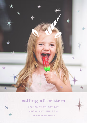 Plenty of Horn - Birthday Invitation by Paperless Post