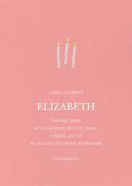 And One for Good Luck - Birthday Invitation by Sugar Paper