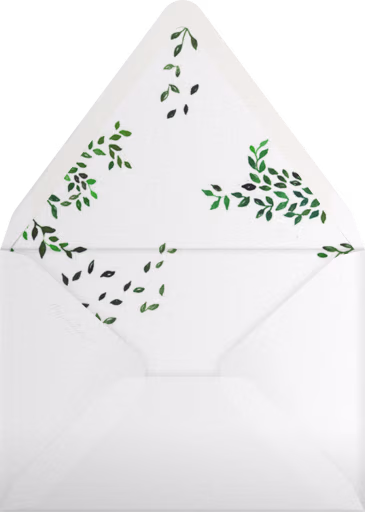 Birds on Bowers - Happy Menocal Envelope
