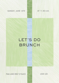 Pass Through - Brunch Invitation by Paperless Post