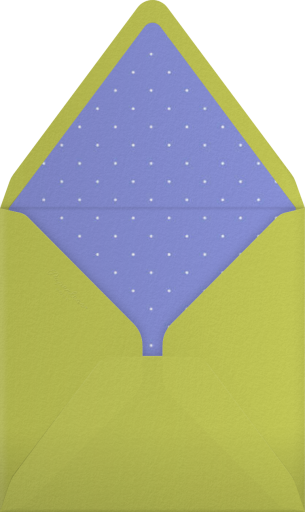 Chartreuse - Paperless Post Envelope