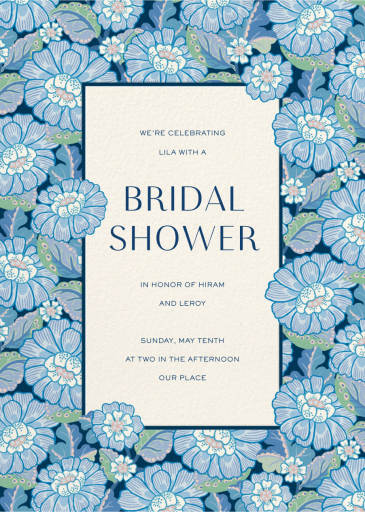 Camellia Bloom - Bridal Shower Invitation by Liberty