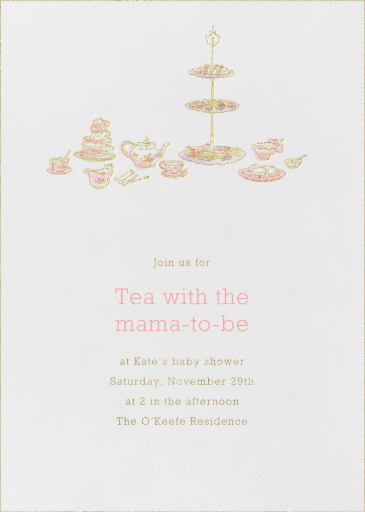 High Tea by Paperless Post