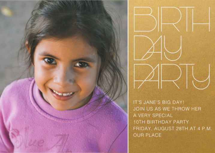 Birthday Candle Lighting (Photo) - Birthday Invitation by Paperless Post