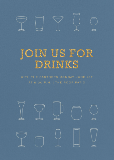 Empty Vessels - Cocktail Party Invitation by Paperless Post