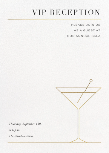 Tini Time - VIP Event Invitation by Paperless Post