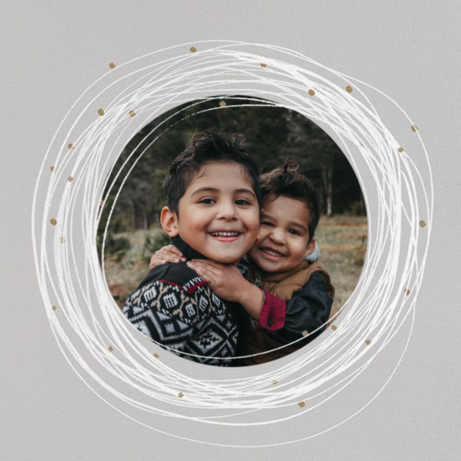 Winter Wreath - Holiday Card by Paperless Post