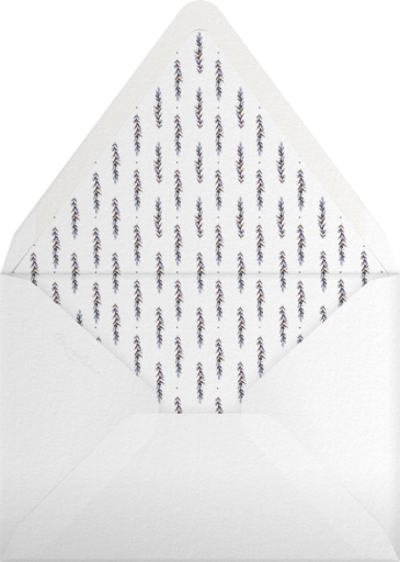 Lavender Sprig (Lydia Carraway) - Double-Sided - Dogwood Hill Envelope