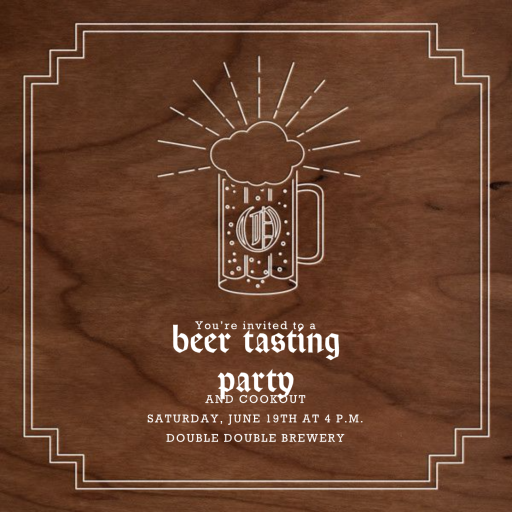 Holy Foam - Get-Together Invitation by Paperless Post