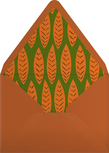 Gobble Up A Good Time - Crate & Barrel Envelope