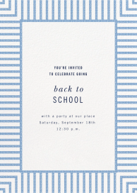 Seersucker Stripe - Get-Together Invitation by kate spade new york