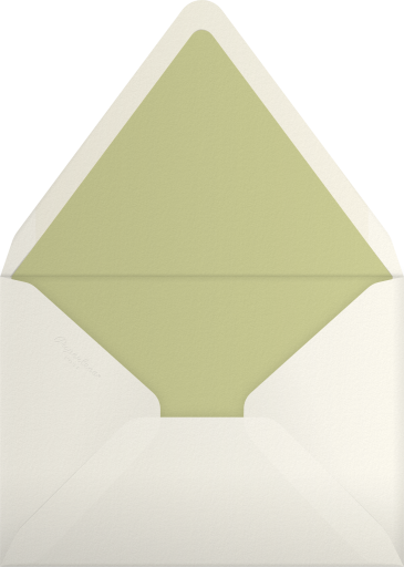Floral Guirlande - Paperless Post Envelope