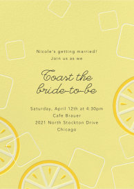 Lemonade - Bridal Shower Invitation by Paperless Post