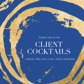 Montage - Cocktail Party Invitation by Kelly Wearstler