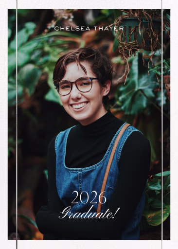 Silver Frame - Graduation Party Invitation by Paperless Post