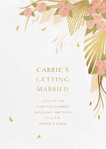 Florissant - Bridal Shower Invitation by Paperless Post
