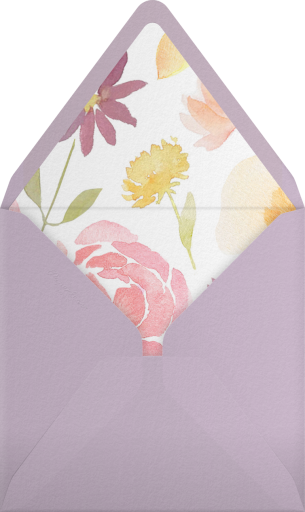 Sunlit Blooms - Paperless Post Envelope