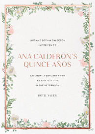 Lautaret (Invitation) - Quinceañera Invitation by Paperless Post