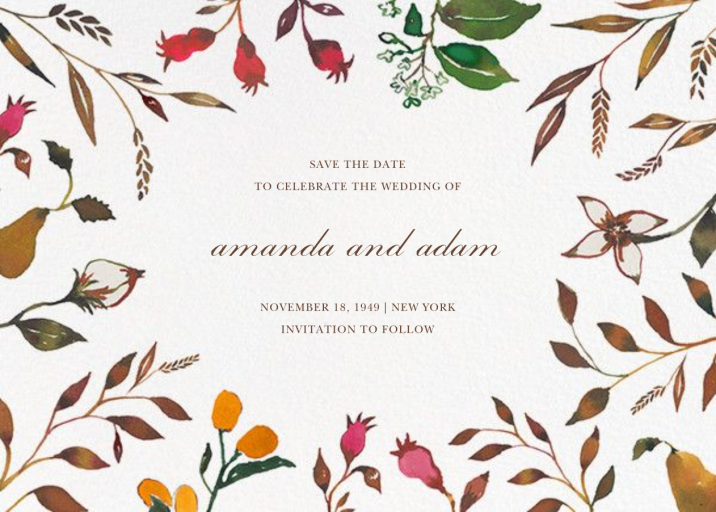 Harvest Market (Save the Date) - Save the Date by Happy Menocal