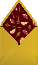 Honey and Challah - Paperless Post Envelope