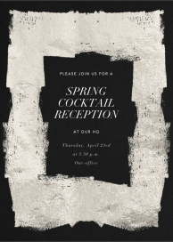 Framework - Cocktail Party Invitation by Kelly Wearstler