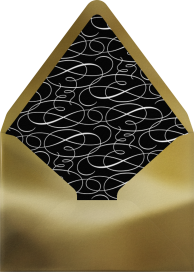 Lights, Camera, Party - Crate & Barrel Envelope