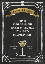 Quality Spirits by Paperless Post