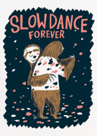 Slow Dance (Nicholas John Frith) - Valentine's Day Card by Red Cap Cards
