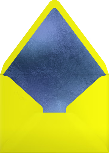 Time to Float - Paperless Post Envelope
