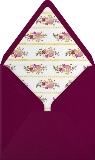 Three Cups of Tea - Paperless Post Envelope