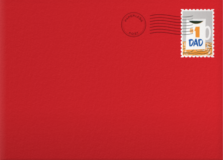 Holiday Dog - Paperless Post Envelope