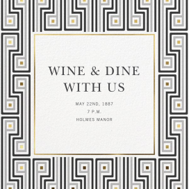 Miramar - Party Invitation by Jonathan Adler