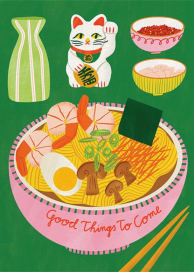 Good Things (Bodil Jane) - Greeting Card by Red Cap Cards