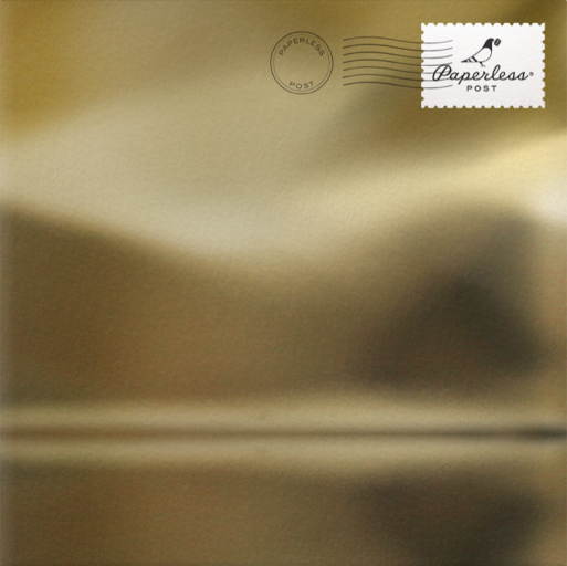 Twinkling Stars - Paperless Post Envelope