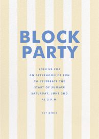Ripple Effect - Invitation by Sugar Paper