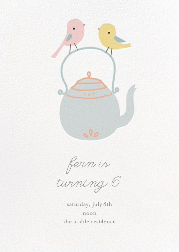 Tweeting Over Teatime by Little Cube